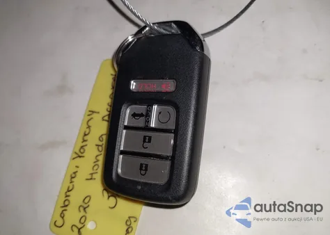 2020 Honda Accord Sport 2.0T z USA, uszkodzony, nr VIN 1HGCV2F38LA017494